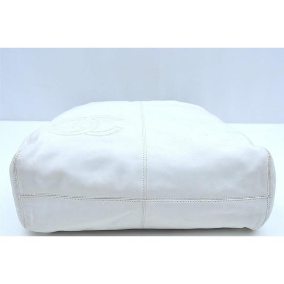 Auth Chanel Lamb Skin Cc Logo Shoulder #75353C96B - Picture 5 of 15